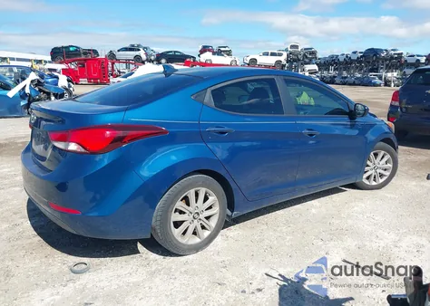2016 Hyundai Elantra Se из США, поврежденный, VIN KMHDH4AE2GU621668